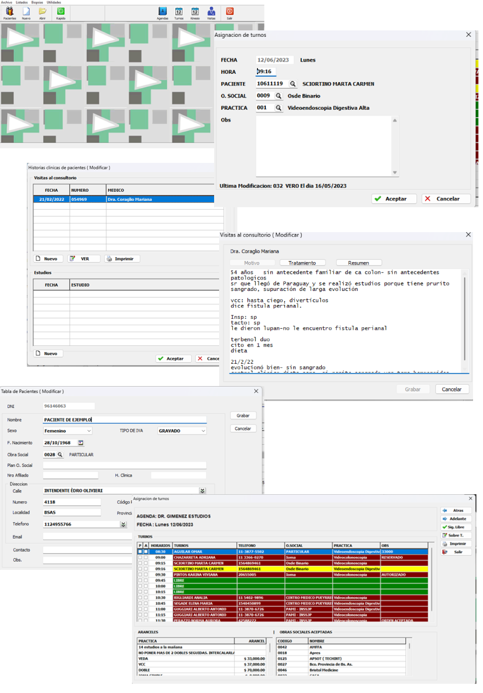 Capturas de pantalla de Zelig Clínicas